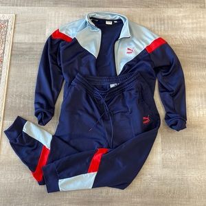 Puma tracksuit size large